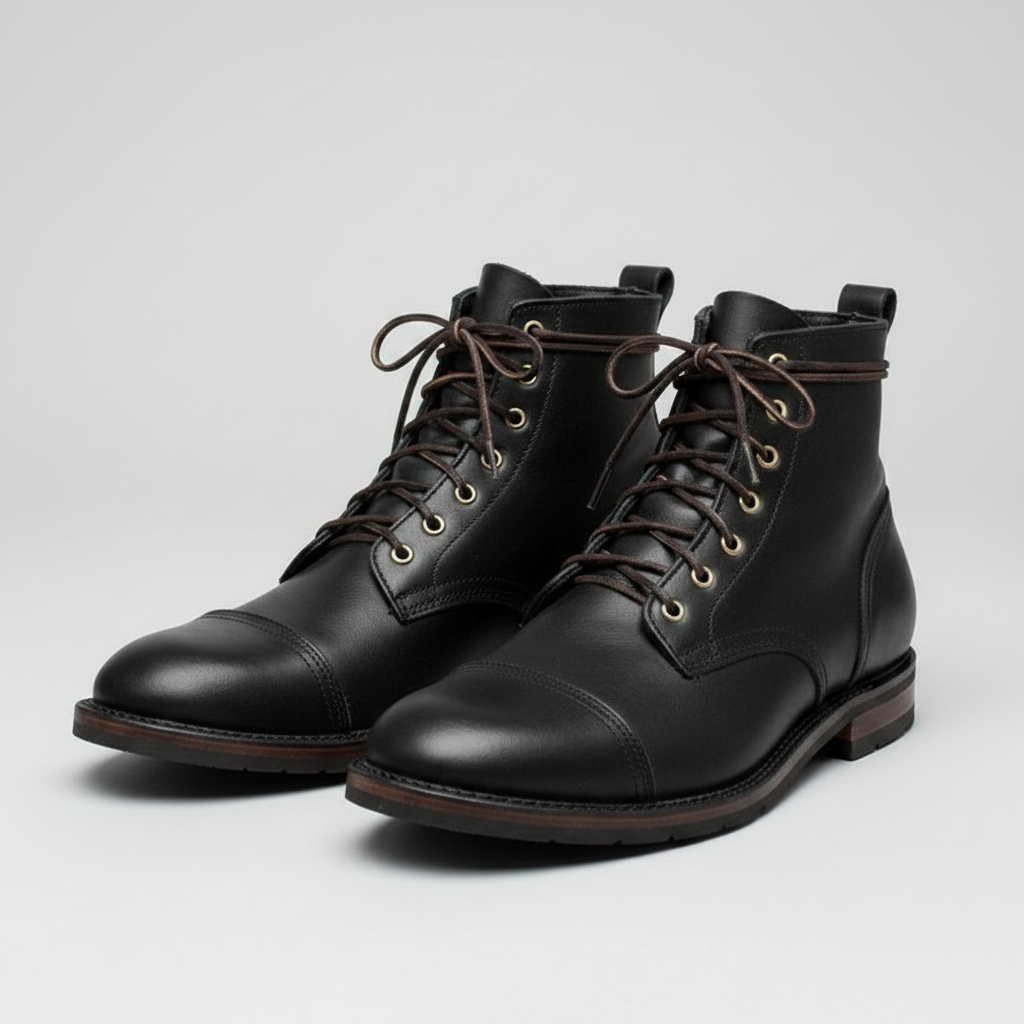 Men's Lace-Up Work Boots | Durable Ankle Design for Comfort