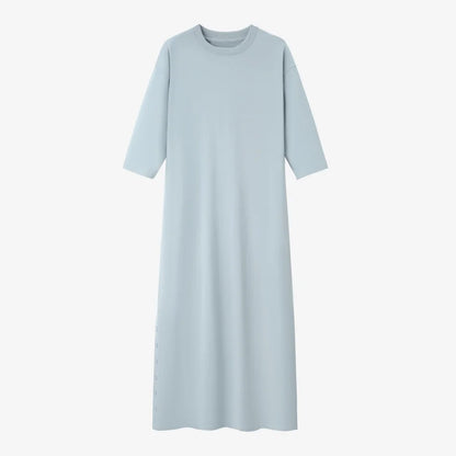 Asera Oversize T-Shirt Dress Set | Cotton Blend, Casual Women's Outfit 7