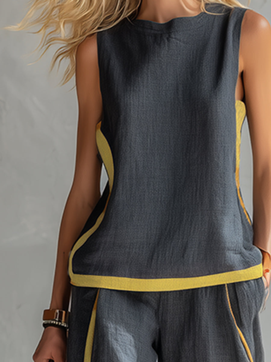 Celia Linen Set | Lightweight Cotton-Linen Blend for Women 7