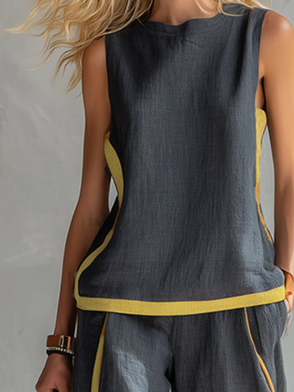 Celia Linen Set | Lightweight Cotton-Linen Blend for Women 7