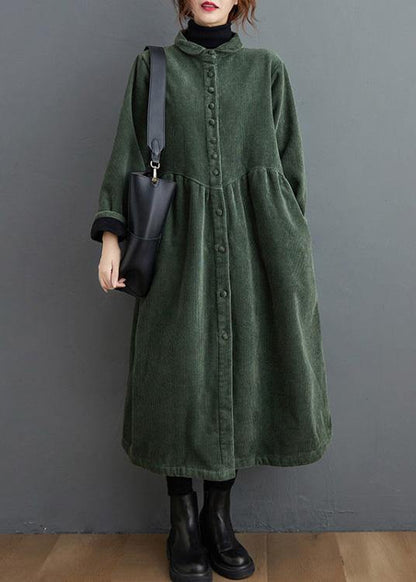 Fiora Women's Coat | Thick Corduroy, Cinched Fit for Winter 0