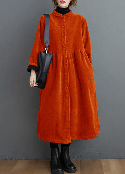 Fiora Women's Coat | Thick Corduroy, Cinched Fit for Winter 10