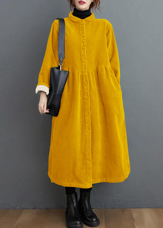 Fiora Women's Coat | Thick Corduroy, Cinched Fit for Winter 12