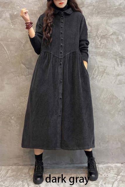 Fiora Women's Coat | Thick Corduroy, Cinched Fit for Winter 2