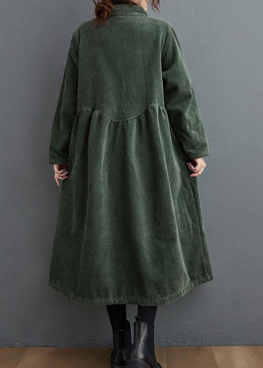 Fiora Women's Coat | Thick Corduroy, Cinched Fit for Winter 7