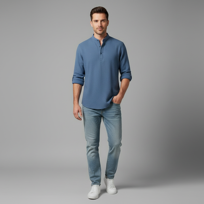 Men's Casual Button Down Shirt | Summer Fashion