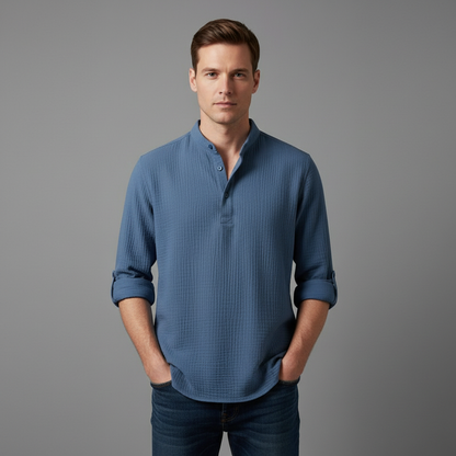 Men's Casual Button Down Shirt | Summer Fashion
