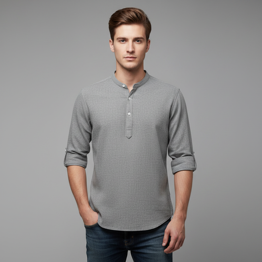 Men's Casual Half Sleeve Shirt | Stylish Summer Wear