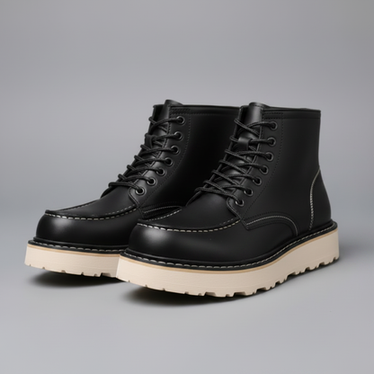 Men's Lace-Up Ankle Boots | Stylish Footwear for Everyday Wear