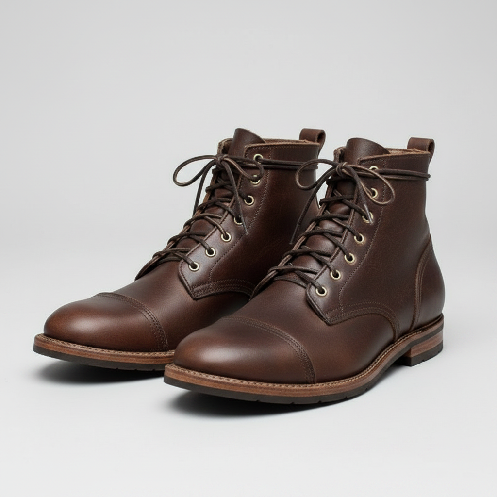 Men's Lace-Up Work Boots | Durable Ankle Design for Comfort