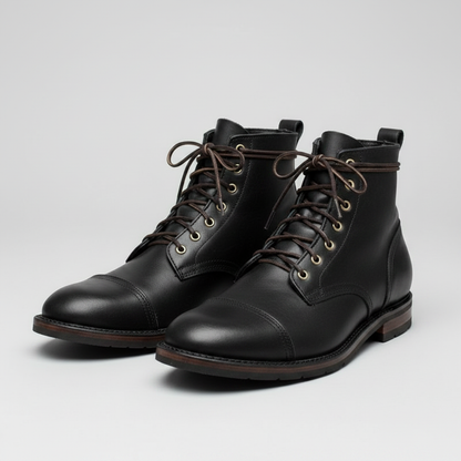 Men's Lace-Up Work Boots | Durable Ankle Design for Comfort