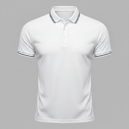 Men's Slim Fit Short Sleeve Polo Shirt | Casual Wear