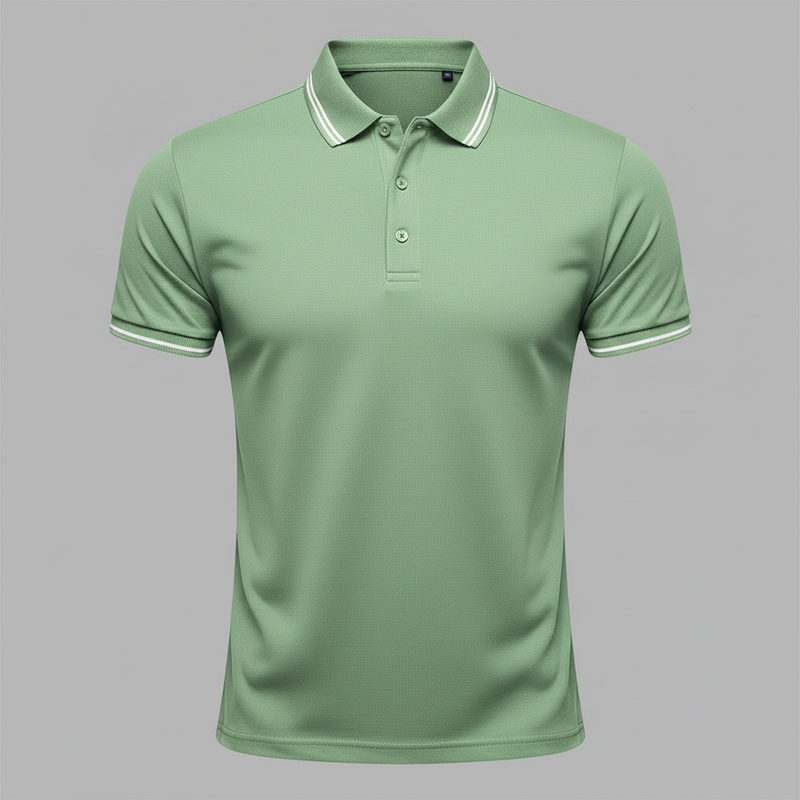 Men's Slim Fit Short Sleeve Polo Shirt | Casual Wear