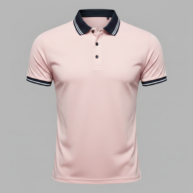 Men's Slim Fit Short Sleeve Polo Shirt | Casual Wear