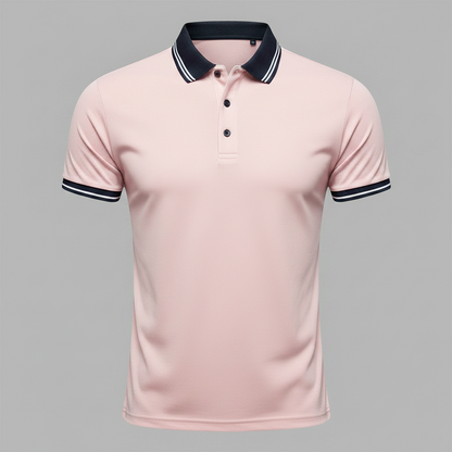 Men's Slim Fit Short Sleeve Polo Shirt | Casual Wear