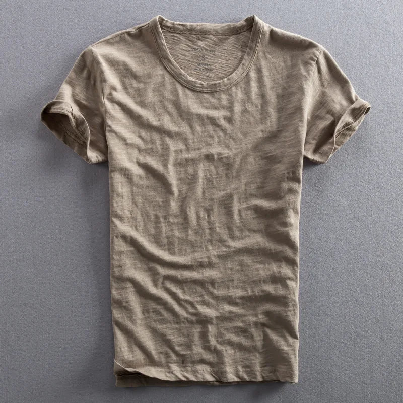 Runo Men's T-Shirt | 100% Organic Cotton, Lightweight Minimalist 4