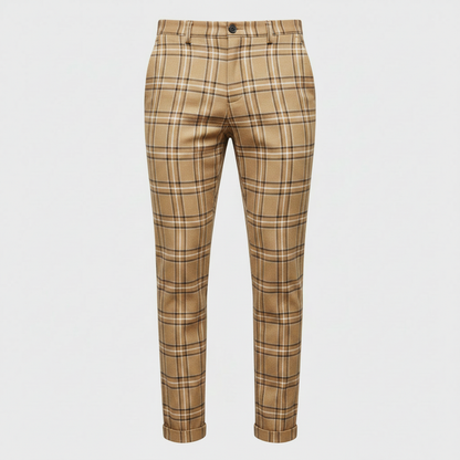 Sasha Checked Chino Pants | Men's Pants