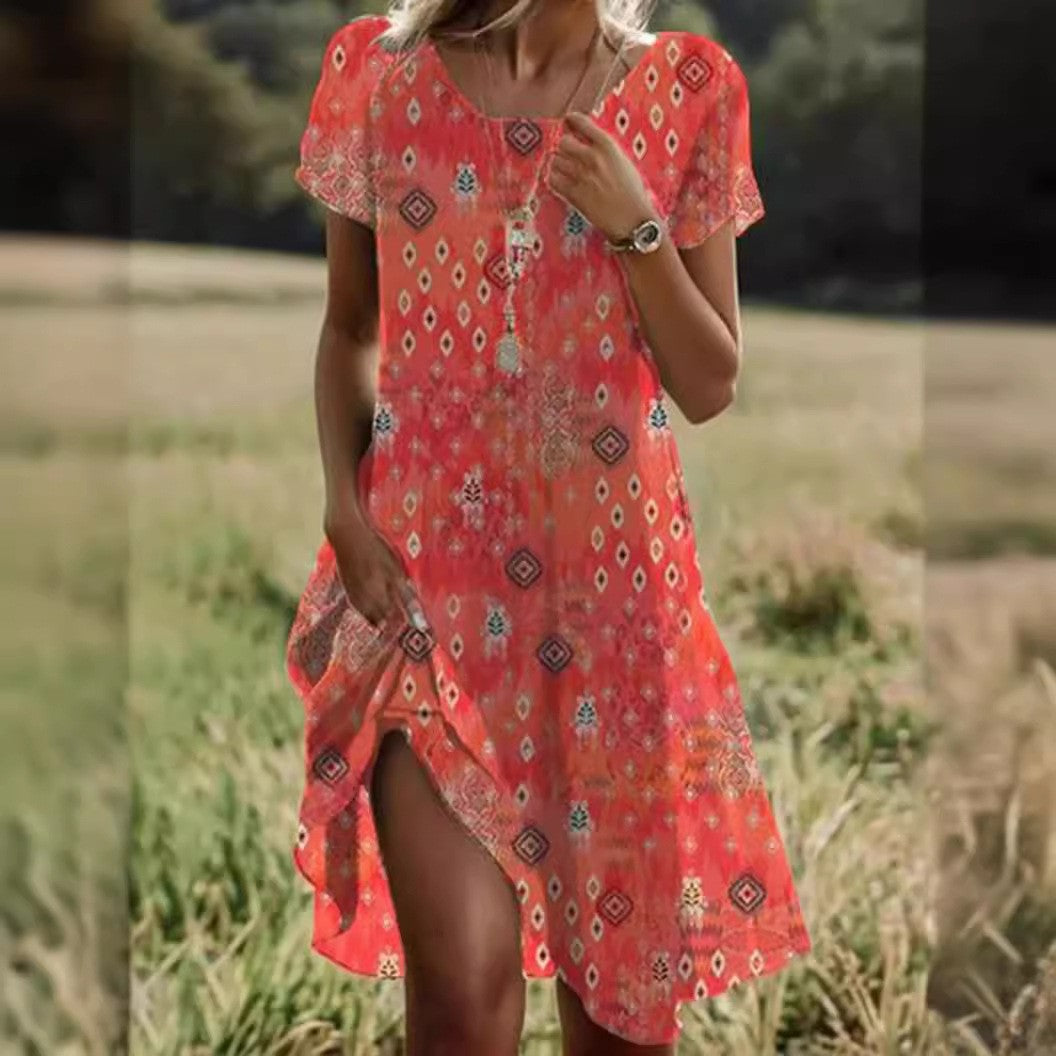 Soleil Midi Dress featuring a lightweight fabric, elegant summer design, and a beautifully flowing silhouette perfect for warm weather occasions. 11