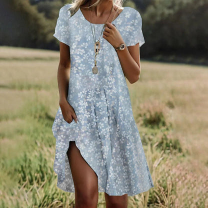 Soleil Midi Dress featuring a lightweight fabric, elegant summer design, and a beautifully flowing silhouette perfect for warm weather occasions. 3