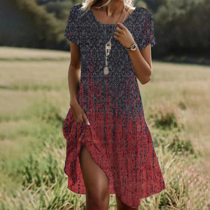 Soleil Midi Dress featuring a lightweight fabric, elegant summer design, and a beautifully flowing silhouette perfect for warm weather occasions. 5