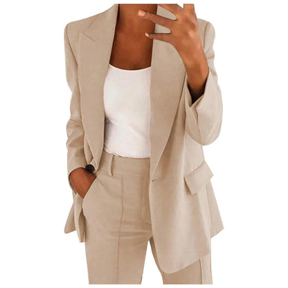 Talia Blazer Set for Women | Comfortable Polyester Blend, Flattering Fit 0