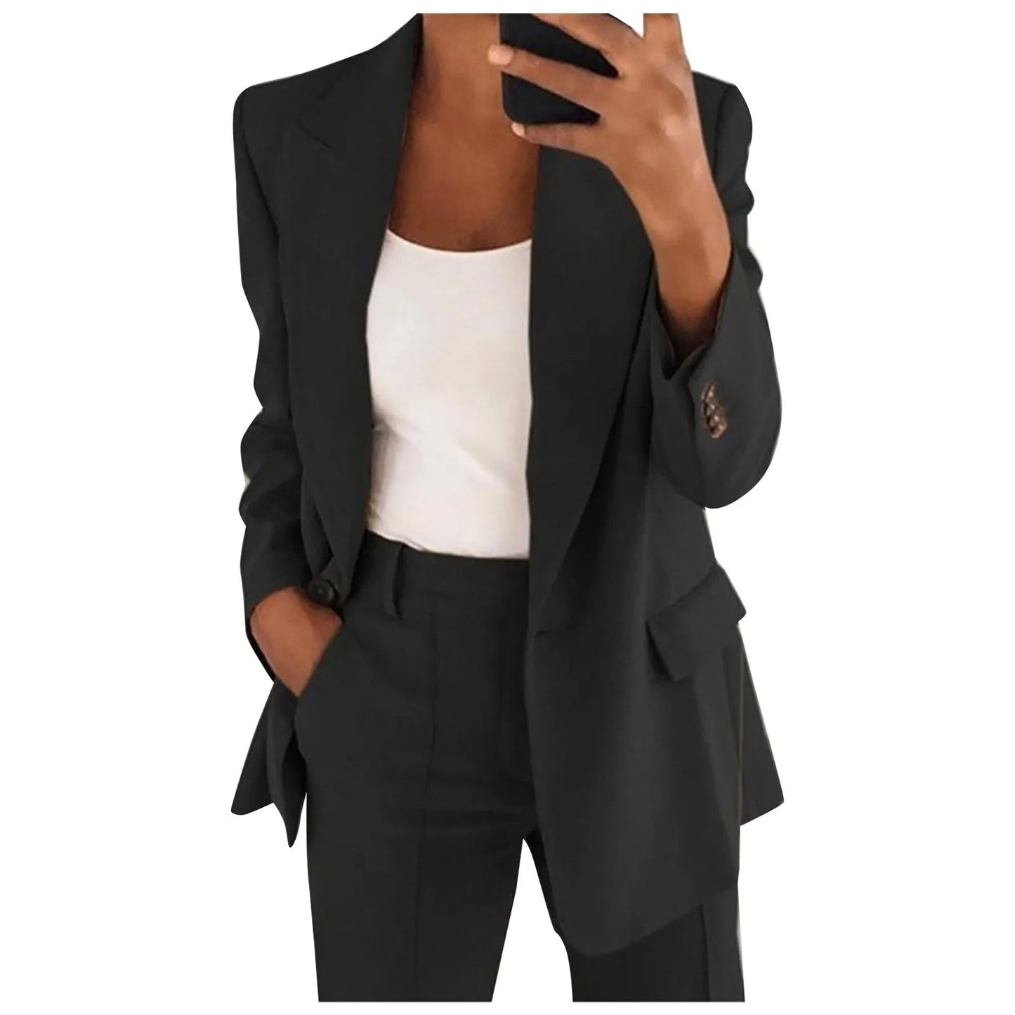 Talia Blazer Set for Women | Comfortable Polyester Blend, Flattering Fit 1