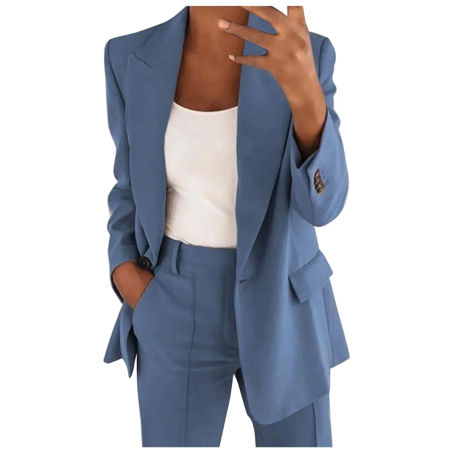 Talia Blazer Set for Women | Comfortable Polyester Blend, Flattering Fit 2