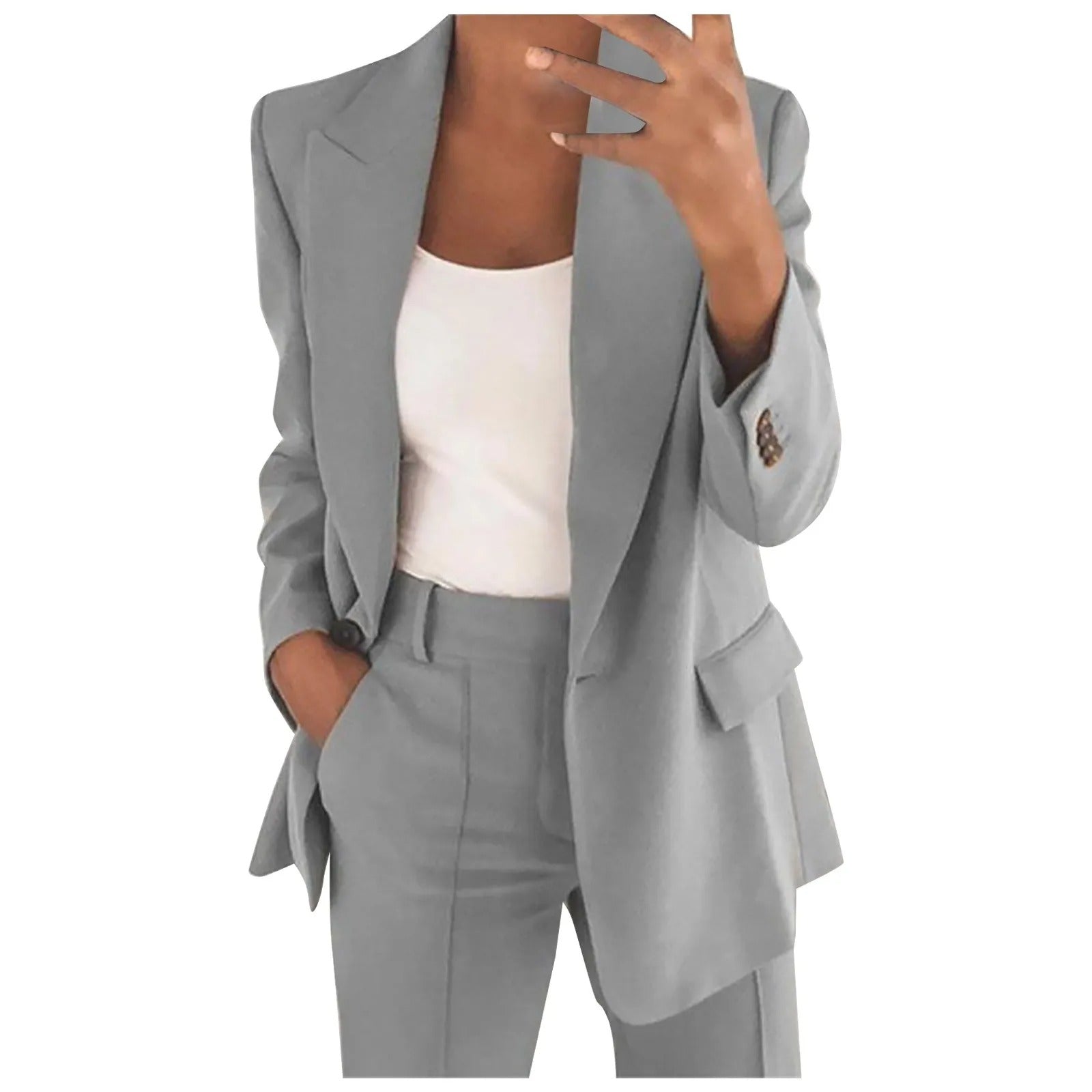 Talia Blazer Set for Women | Comfortable Polyester Blend, Flattering Fit 3