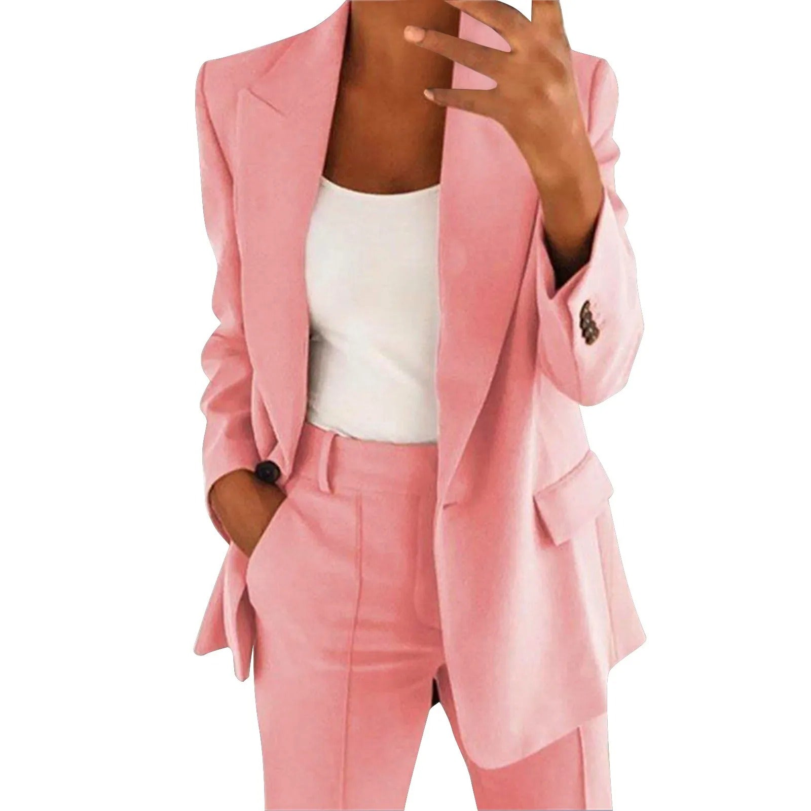 Talia Blazer Set for Women | Comfortable Polyester Blend, Flattering Fit 6