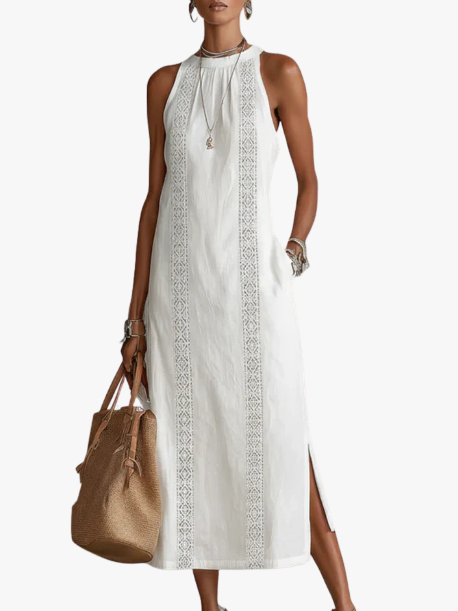 Vela Sleeveless Midi Dress | Lightweight, Elegant Silhouette 1