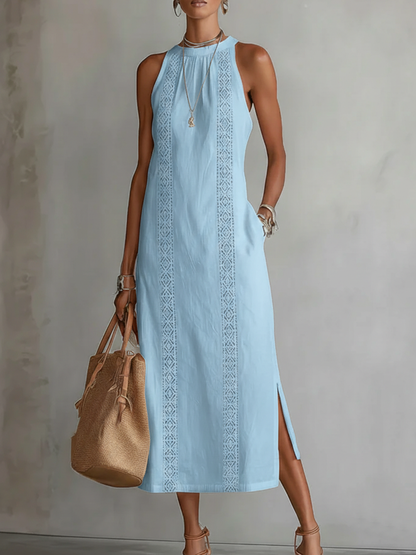 Vela Sleeveless Midi Dress | Lightweight, Elegant Silhouette 5
