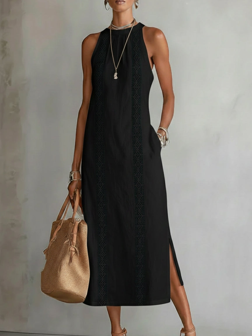 Vela Sleeveless Midi Dress | Lightweight, Elegant Silhouette 6